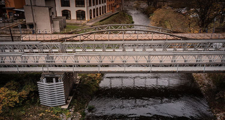 Mosty Záboří - Bailey Bridge